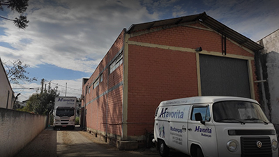 Depósito de guarda volumes A Favorita Mudanças em Curitiba